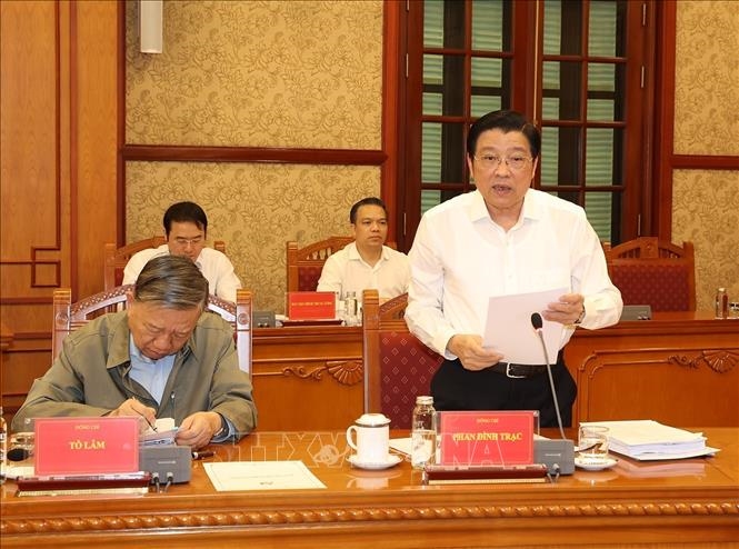 Tổng Bí thư Nguyễn Phú Trọng chủ trì họp Thường trực Ban chỉ đạo Trung ương về phòng, chống tham nhũng, tiêu cực