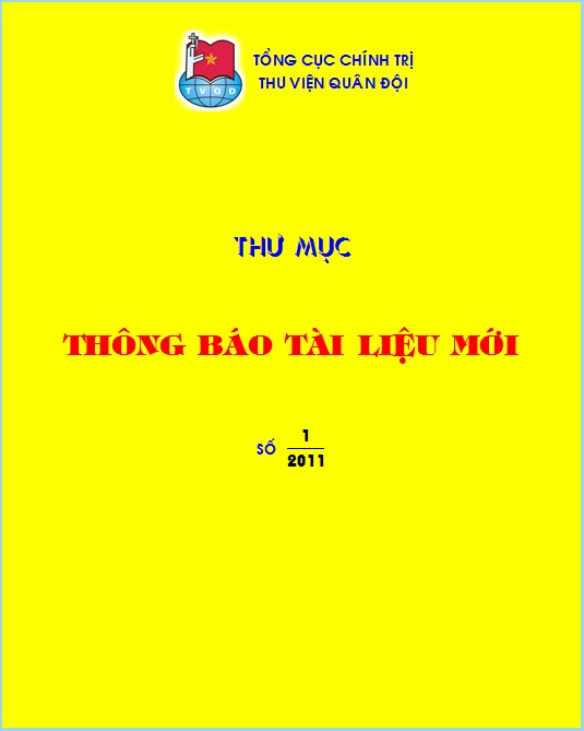 Thư mục thông báo tài liệu mới số 1 - 2011