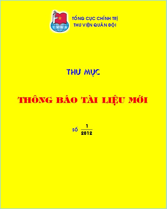 Thư mục thông báo tài liệu mới số 1 - 2012