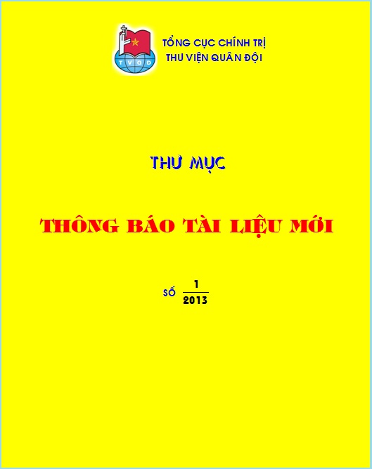 Thư mục thông báo tài liệu mới số 1 - 2013