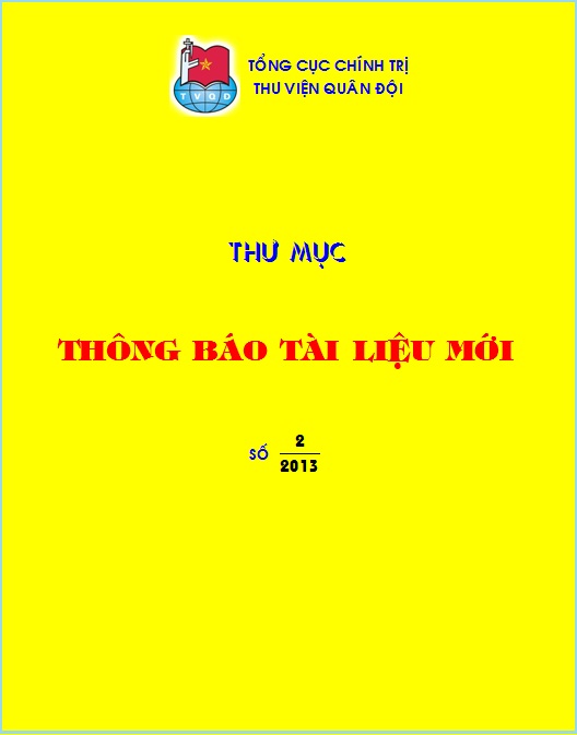 Thư mục thông báo tài liệu mới số 2 - 2013