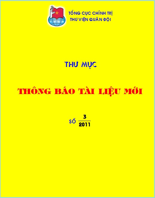 Thư mục thông báo tài liệu mới số 3 - 2011