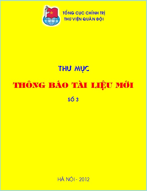 Thư mục thông báo tài liệu mới số 3 - 2012