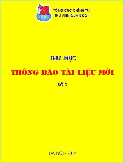 Thư mục thông báo tài liệu mới số 3 - 2014