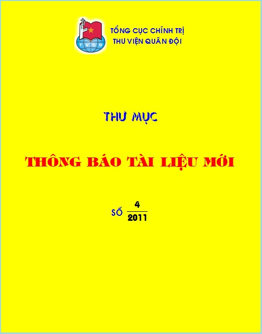 Thư mục thông báo tài liệu mới số 4 - 2011