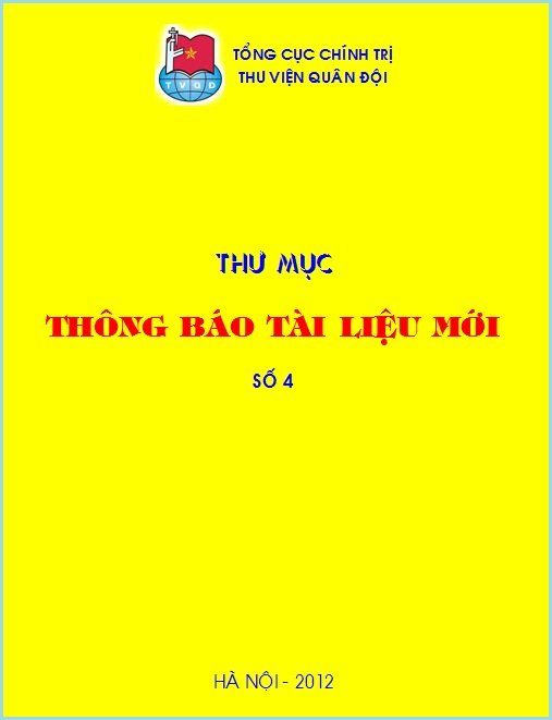 Thư mục thông báo tài liệu mới số 4 - 2012