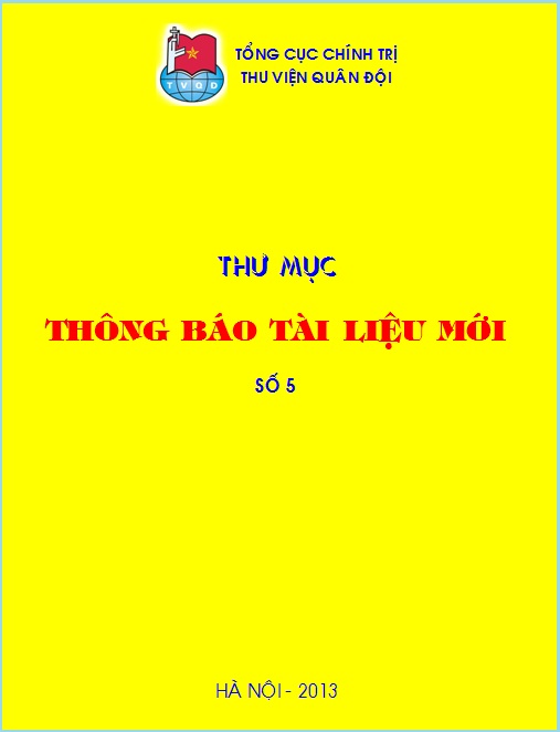 Thư mục thông báo tài liệu mới số 5 - 2013