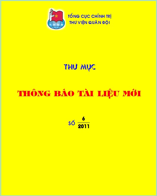 Thư mục thông báo tài liệu mới số 6 - 2011