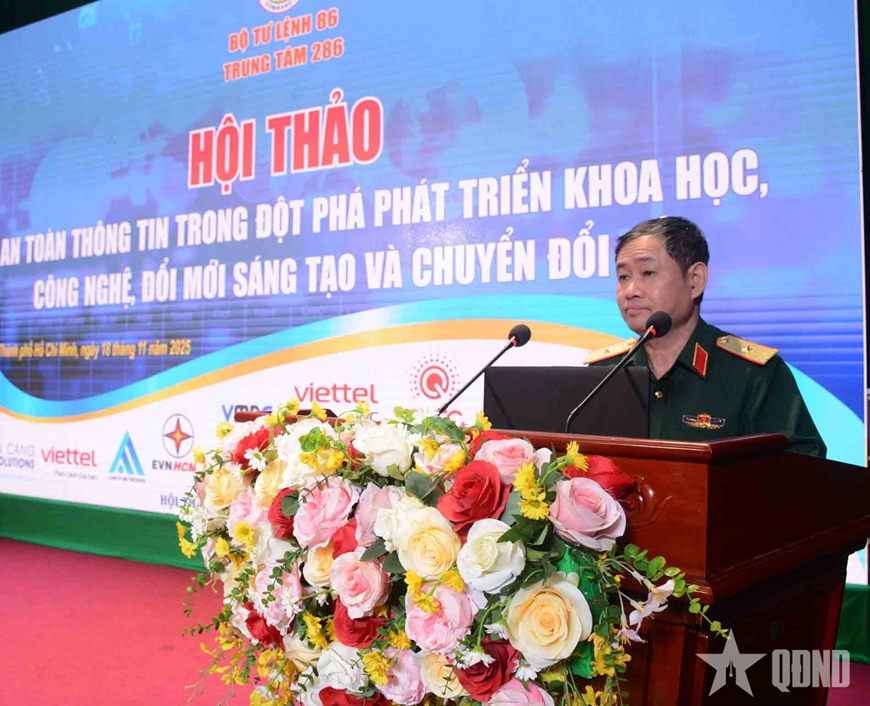 Trung tâm 286 (Bộ tư lệnh 86): An toàn thông tin trong đột phá khoa học công nghệ, chuyển đổi số