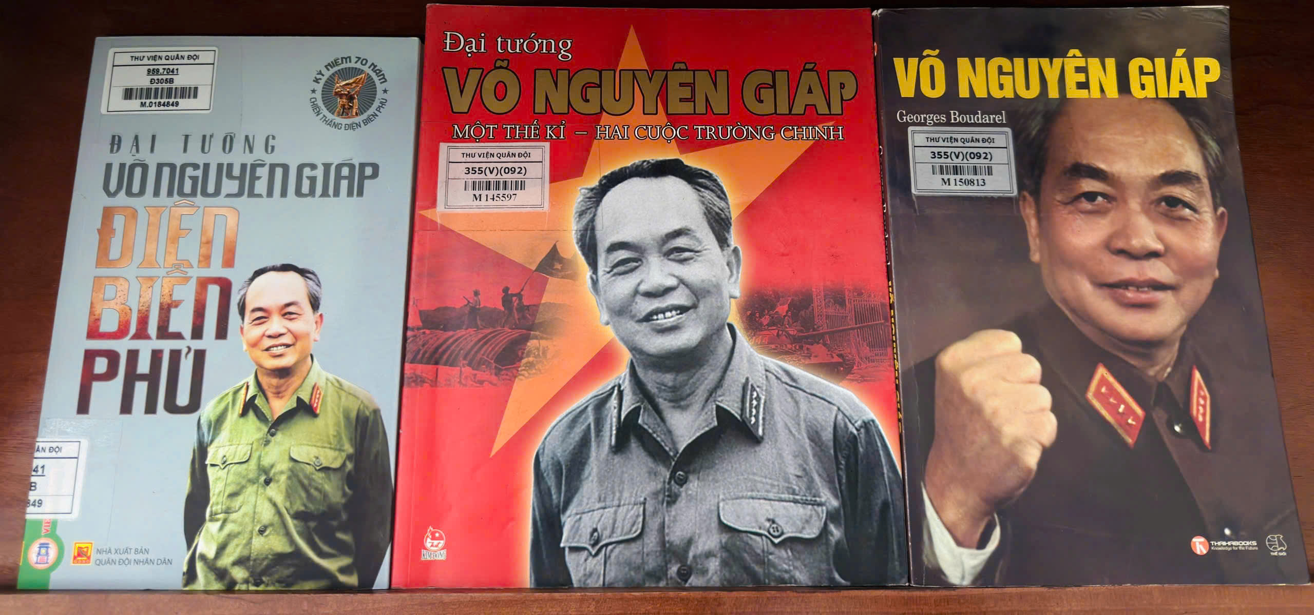 Thư viện Quân đội trưng bày sách kỷ niệm 115 năm Ngày sinh Đại tướng Võ Nguyên Giáp
