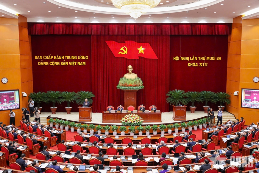 Khai mạc Hội nghị lần thứ 13 Ban Chấp hành Trung ương Đảng khóa XIII